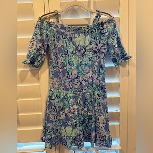 Girls Lilly Pulitzer Romper M (6-7)